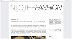 Desktop Screenshot of intothefashion.com